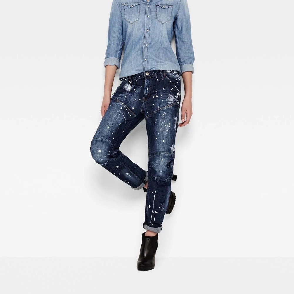G-Star Dark Blue Boyfriend Jeans